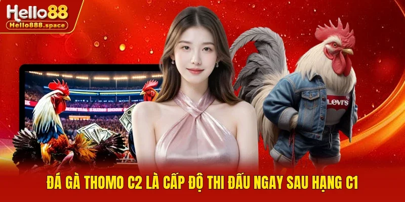 Đá gà Thomo C2 là cấp độ thi đấu ngay sau hạng C1