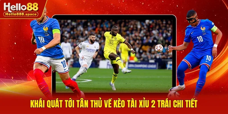 Khái quát tới tân thủ về kèo tài xỉu 2 trái chi tiết