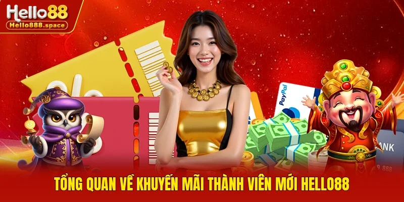 Tổng quan về khuyến mãi thành viên mới Hello88